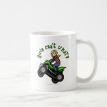 Blonde Woman ATV | Four Wheeler Driver Mugs