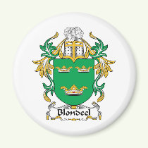 Blondeel Family Crest Magnet