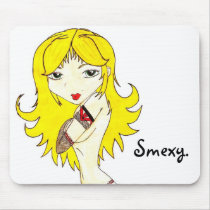 Blondelle mousepads by KrisT33s Blondelle mousepads