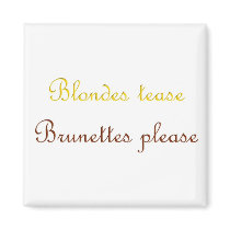 Blondes&Brunettes magnets by Moondial Blondes&Brunettes magnets