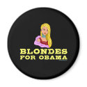 Blondes for Obama Magnet