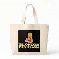 Blondes for Obama Tote Bag bags