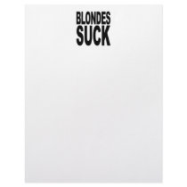 Blondes Suck Custom Letterhead