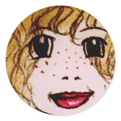 blondi art sticker by KatAnnette
