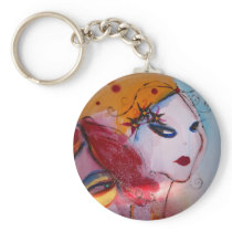 "Blondie & I" keychains by gingerche "Blondie & I" keychains
