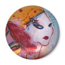 "Blondie & I" magnets