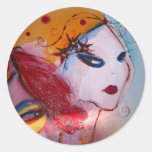 "Blondie & I" Round Stickers