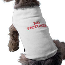 Blondie No Pictures pet clothing by RockinTees Blondie No Pictures pet clothing