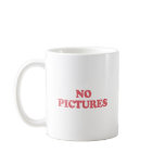 Blondie No Pictures Mug