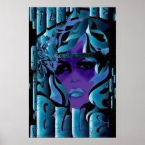 BLOO HANGING PRINT