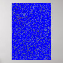 Bloo Noodle Doodle Posters
