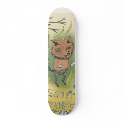 blood animal skateboard decks by sisefilipo