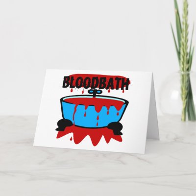 tub of blood