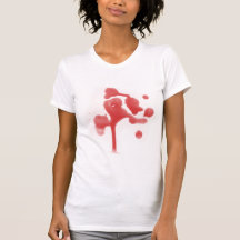 Blood blood mark tees
