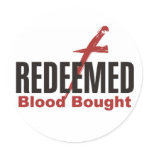 Blood Bought Stickers