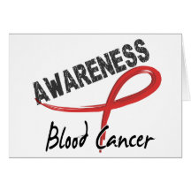 Blood Cancer Awareness 3 Greeting Cards