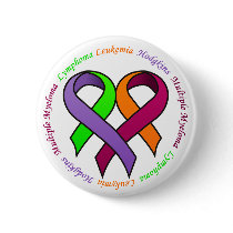 Blood Cancer Awareness Button - 1