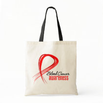 Blood Cancer Awareness Grunge Ribbon bags by cancerapparel Blood Cancer Awareness Grunge Ribbon bags