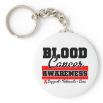 Blood Cancer Awareness Keychains