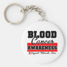 Blood Cancer Awareness Keychains