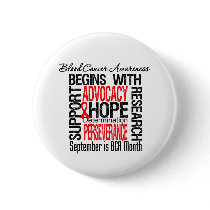 Blood Cancer Awareness Month Butterfly v3 buttons