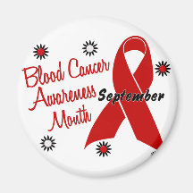 Blood Cancer Awareness Month Flowers 1 Magnets