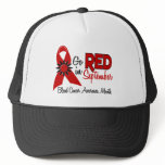 Blood Cancer Awareness Month Flowers 2 Mesh Hats