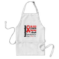 Blood Cancer Awareness Month Ribbon Gifts aprons by cancerapparel Blood Cancer Awareness Month Ribbon Gifts aprons
