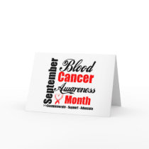 Blood Cancer Awareness Month September Greeting Cards