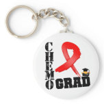 Blood Cancer Chemo Grad Key Chain