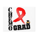Blood Cancer Chemo Grad Postcard