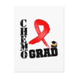 Blood Cancer Chemo Grad Post Card