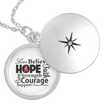 Blood Cancer Collage of Hope Lockets