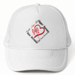 Blood Cancer Faith Hope Love Butterfly Mesh Hat