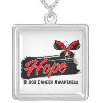 Blood Cancer Hope Butterfly Custom Necklace