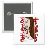 Blood Cancer Hope Fight Like A Girl buttons