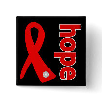 Blood Cancer Hope Ribbon Pin