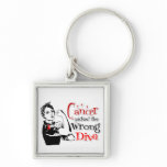 Blood Cancer Picked The Wrong Diva Key Chain