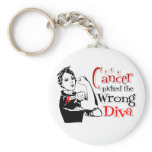 Blood Cancer Picked The Wrong Diva Key Chains