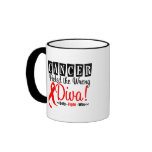 Blood Cancer Picked The Wrong Diva v2 Coffee Mugs