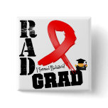 Blood Cancer Radiation Therapy RAD Grad Pin