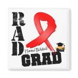 Blood Cancer Radiation Therapy RAD Grad Fridge Magnet