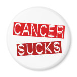 Blood Cancer Sucks 2C Fridge Magnets