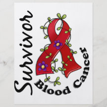 Blood Cancer Survivor 15 Personalized Flyer