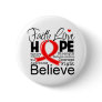 Blood Cancer Typographic Faith Love Hope Pin
