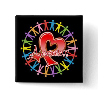 Blood Cancer Unite in Awareness Button by giftsforawareness