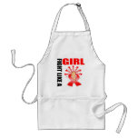 Blood Cancer Victory Fight Like A Girl Aprons