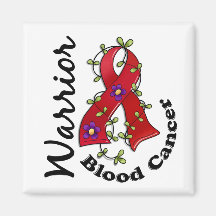Blood Cancer Warrior 15 Fridge Magnet