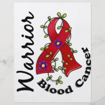 Blood Cancer Warrior 15 Personalized Flyer