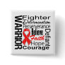 Blood Cancer Warrior Collage Pin